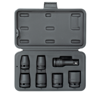 Gedore Kraftschrauber-Satz 1/2" 7-tlg 6-kant 10-24 mm