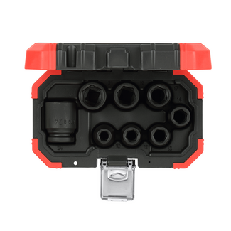 Gedore RED Krachtdoppenset 1/2" 8-delig SW 10-24 mm