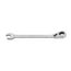 Gedore RED Ratcheting combination wrench 9 mm, reversible, holding function, 72 teeth, 15° offset head, length 150 mm - R07201090