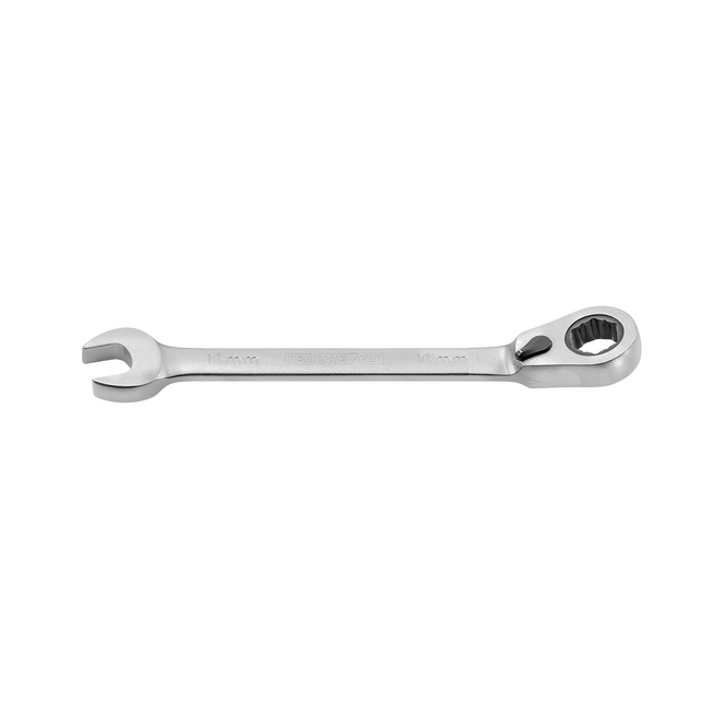 Gedore RED Combin.ratchet spanner size10mm l.161mm