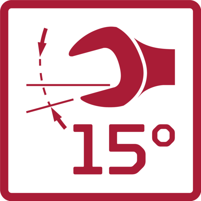 Gedore RED Ringsteeksleutelset SW 9-19 mm 8-dlg