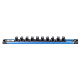 Gedore Dopsleutelrail 1/2" magnetisch, 10 plaatsen, leeg