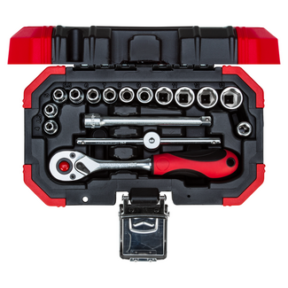 Gedore RED Dopsleutelset 1/4" SW 4-13 mm 16-delig