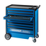 Gedore Gereedschapswagen XL met 7 laden en gereedschapassortiment personenauto 466-delig, Check-Tool, blauw - 2005 XL-S-466
