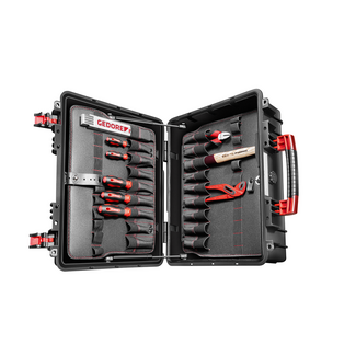 Gedore RED Gereedschapset AZUBI L Though Case, 56-dlg.