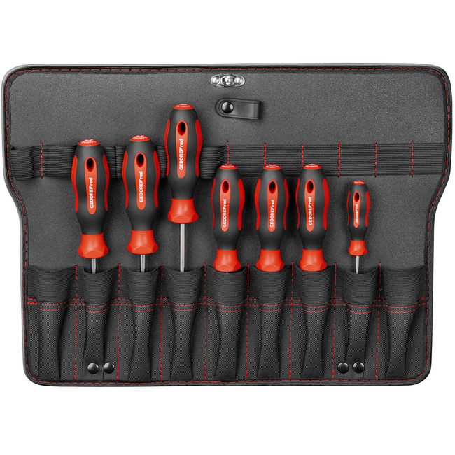Gedore RED Gereedschapskoffer MEISTER XL 101-delig: bitbox, dopsleutelset 1/4" 46-delig, ratelsleutels, tangen - R21652101
