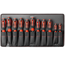 Gedore RED Gereedschapstrolley MEISTER XXL 124-delig, stof- en waterdicht, met wielen: bitbox, dopsleutelset, tangen - R21902124