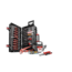 Gedore RED Gereedschapstrolley MEISTER XXL 124-delig, stof- en waterdicht, met wielen: bitbox, dopsleutelset, tangen - R21902124