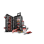 Gedore RED Gereedschapstrolley MEISTER XXL 124-delig, stof- en waterdicht, met wielen: bitbox, dopsleutelset, tangen - R21902124