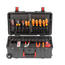 Gedore RED Gereedschapstrolley sanitair 72-delig: pijpsnijder 3-35 mm, pijptang 1 1/2", VDE-schroevendraaiers, zaag - R21902072