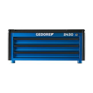 Gedore Tool chest with 3 drawers, blue