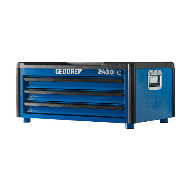 Gedore Gereedschap-opzetkist 775 x 475 x 345 mm met 3 laden, afsluitbaar, 40 kg per lade, voor wagens 2004/2005 - 2430