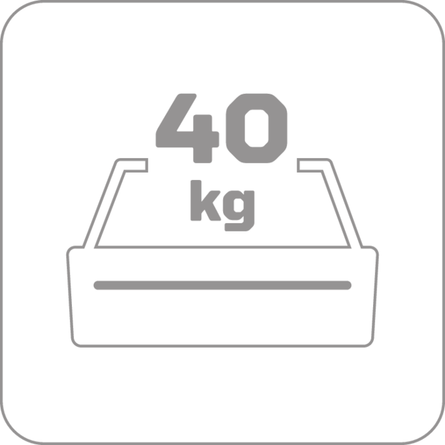 Gedore Gereedschap-opzetkist 775 x 475 x 345 mm met 3 laden, afsluitbaar, 40 kg per lade, voor wagens 2004/2005 - 2430