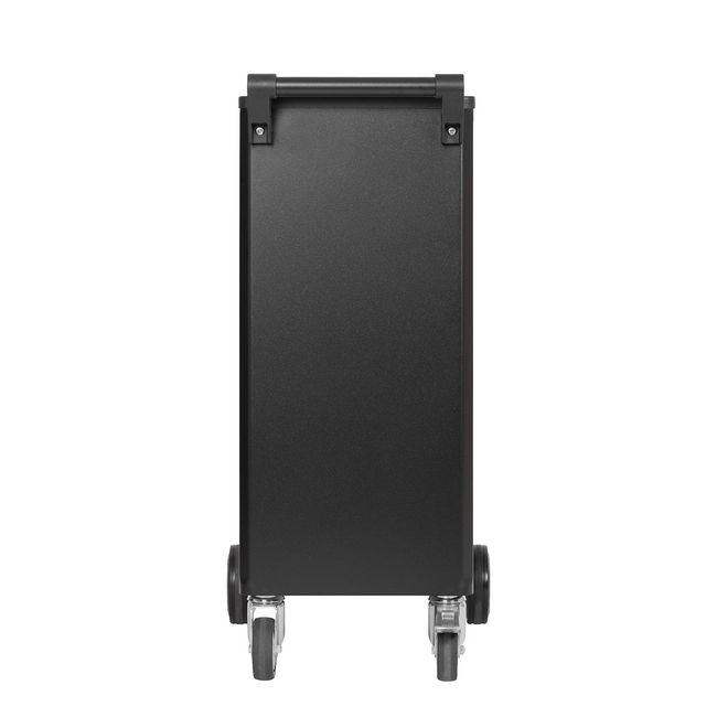Gedore RED Gereedschapswagen GEDWorker 963 x 685 x 462 mm met 5 laden, leeg, 20 kg per lade, afsluitbaar, zwart - R20152205