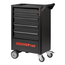 Gedore RED Gereedschapswagen GEDWorker 963 x 685 x 462 mm met 5 laden, leeg, 20 kg per lade, afsluitbaar, zwart - R20152205
