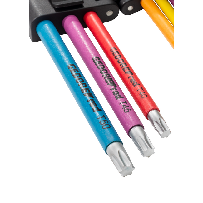 Gedore RED Offset screwdr. set TX T10-50 9pcs with