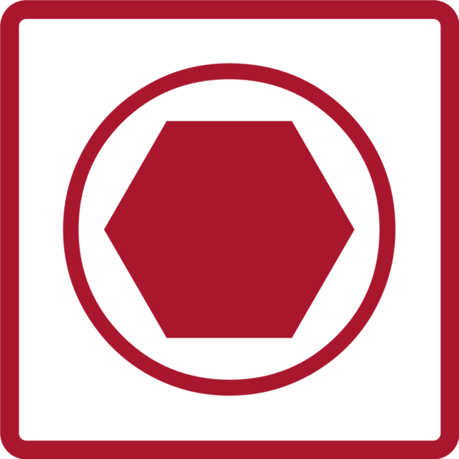 Gedore RED Haakse stiftsleutelset 6-kt IN 1.5-10 mm, 9-dlg