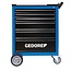 Gedore Gevulde gereedschapswagen TTB 0321 met 173-delig gereedschapsassortiment in Check-Tool-modules - TTB-TS-173