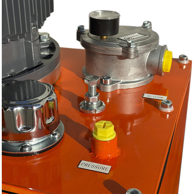 Hydraulikaggregat Stahltank 5,5 kW - 50L - 11 cc