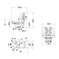 METARO Mechanical suspension seat PVC