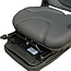 METARO Luchtgeveerde trekkerstoel met stoffen bekleding - Case IH serie B, C, CS, CVX, CX, D, Farmall, Magnum, Maxxum, MX, MXM, MXU, Puma, Puma CVX, Steiger, STX