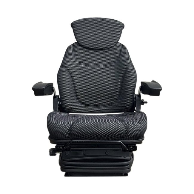 METARO Luchtgeveerde trekkerstoel met stoffen bekleding en armleuningen - Ford Serie 10, Serie 35, Serie 70