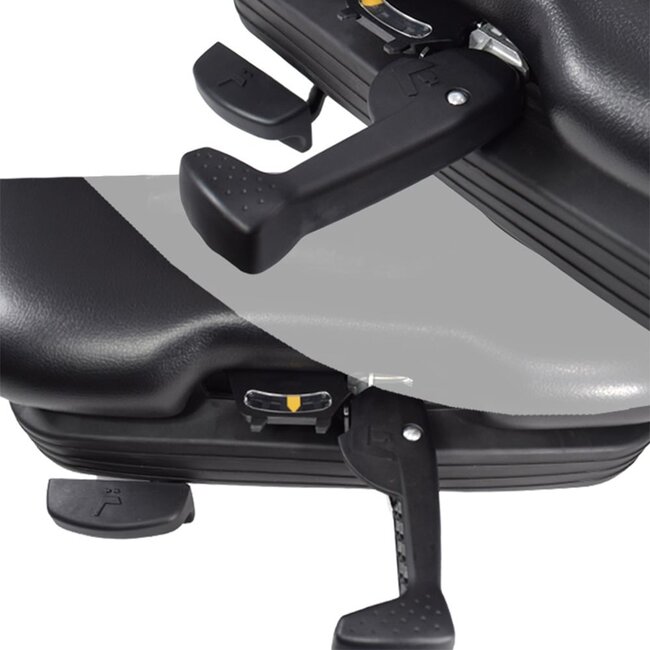 METARO Mechanisch geveerde heftruckstoel PVC met gordel - Still RX20, RX50, RX60, RX70