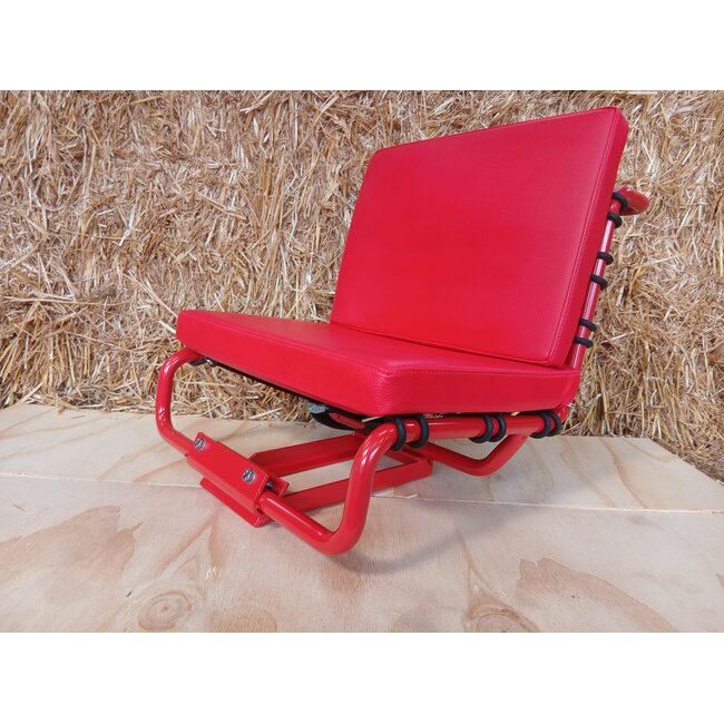 Güldner Seat with red cushion
