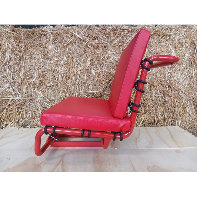 Güldner Seat with red cushion