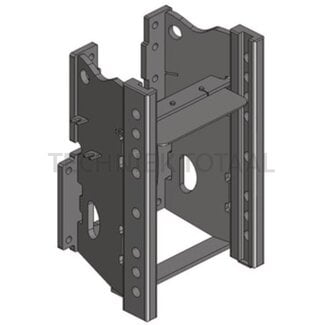 Scharmüller Trekhaakframe standaard 330/25/32 mm, 3000 kg, zwart Deutz-Fahr, Steyr