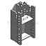 Scharmüller Trekhaakframe 330/25/32 - 2500kg - AGCO-grijs - Deutz 10006-12006, Fendt Favorit 600 LS/LSA/S/SL - 77700123000