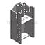 Scharmüller Trekhaakframe - 77700123011, 00.123.01.1-A11, 00123011A11 | Deutz-Fahr: <b>D-06 (10006-12006):</b> 10006, 12006