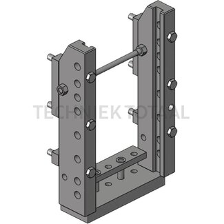 Scharmüller Trekhaakframe voorbereid trekpendel 330/25/32 mm, 91,3 kN
