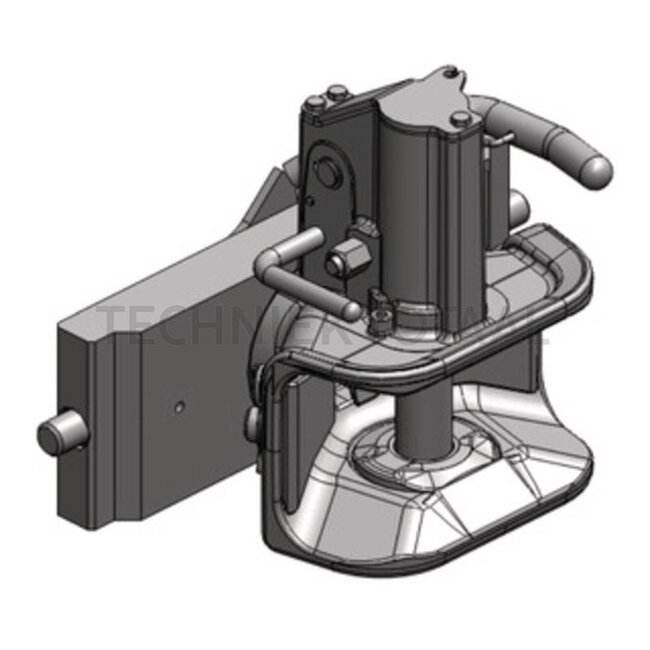 Scharmüller Trekhaak rail 330 mm, koppelingspen 31 mm, zwart