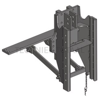 Scharmüller Drawbar frame HVLB W330 S32, 89,3 kN, 3500 kg MB-Trac 1300 - 1800