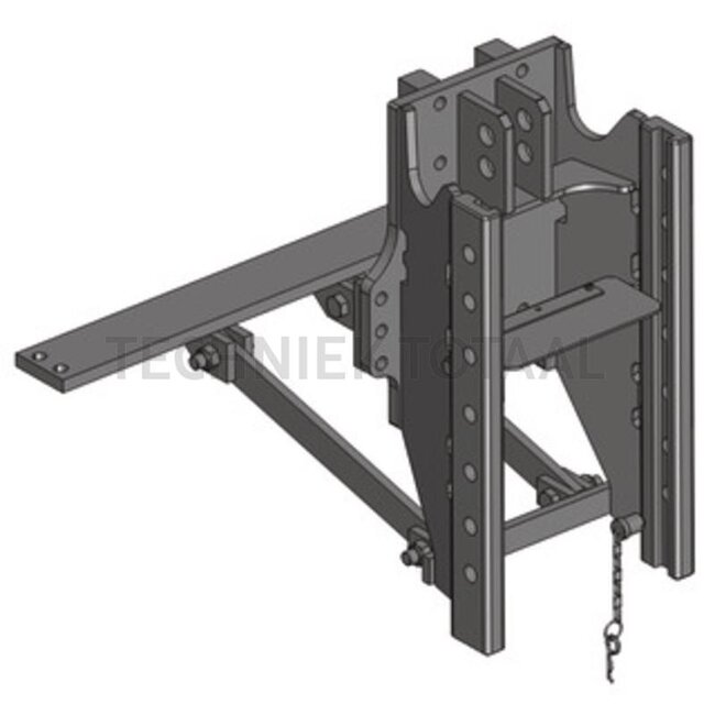 Scharmüller Anhängebock MB-Trac 1300-1800 1100 Bj.76-87, - 3t S - 77700136002 | D-Wert: 89,3 kN | Rastbolzen Ø: 25 mm | Führungsbreite: 32 mm | Schienenbreite: 330 mm | Stützlast: 3500 kg | Farbe: Schwarz | Ausführung: Standard | Kategorie: Lagerböcke