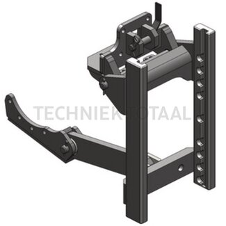 Scharmüller Anhängebockrahmen Standard 325/25/26 mm, 1500 kg, schwarz Mercedes Benz