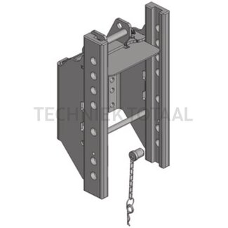 Scharmüller Trekhaakframe 255/25/32, 23,3 kN, 800 kg LS, New Holland