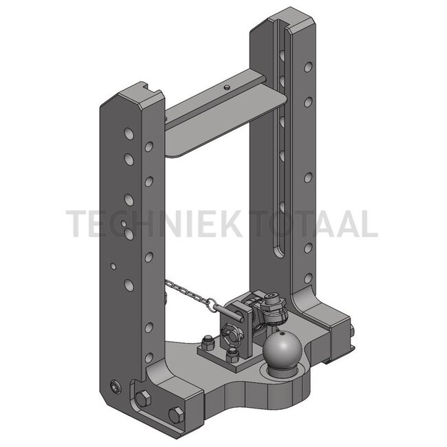 Scharmüller Drawbar frame HVLB K80 W390 S32, 120,2 kN, 4000 kg