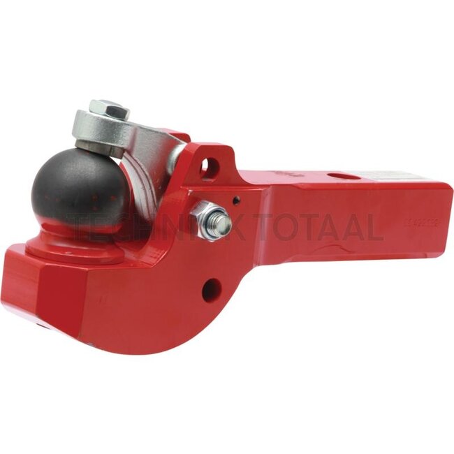 Scharmüller Pick-Up Hitch Einsatz 80 passend für Bennet Pick-Up Hitch - 77700422032, 0.422.03.2-A20, 00.422.03.2-A20 | passend für: Fendt | Serie: Vario 700/800 | Farbe: Pöttinger Rot | Ausladung: 282 mm | Bohrung: 30,5 mm | Bohrung-Ø: 30,5 mm | D-Wert: 73,6 kN | Län