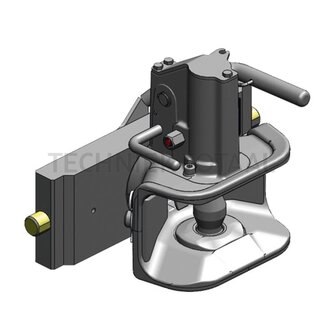 Scharmüller Trekbek automatisch railbreedte 333 mm, koppelingspen 38 mm
