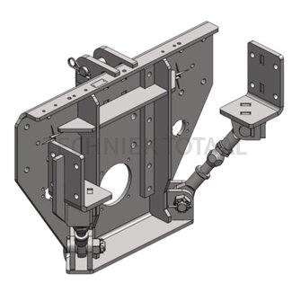 Scharmüller Drawbar frame 2000 kg, aanhangerlast 24000 kg, Unimog U1300