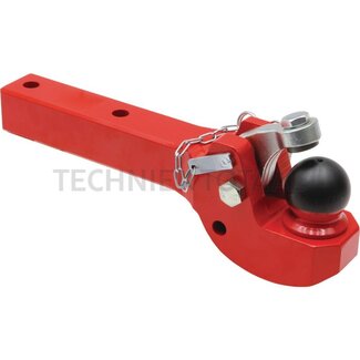 Scharmüller Pick-Up Hitch Einsätze 80 Schaft 70 x 70 mm, 528 mm, Bohrung 23 mm