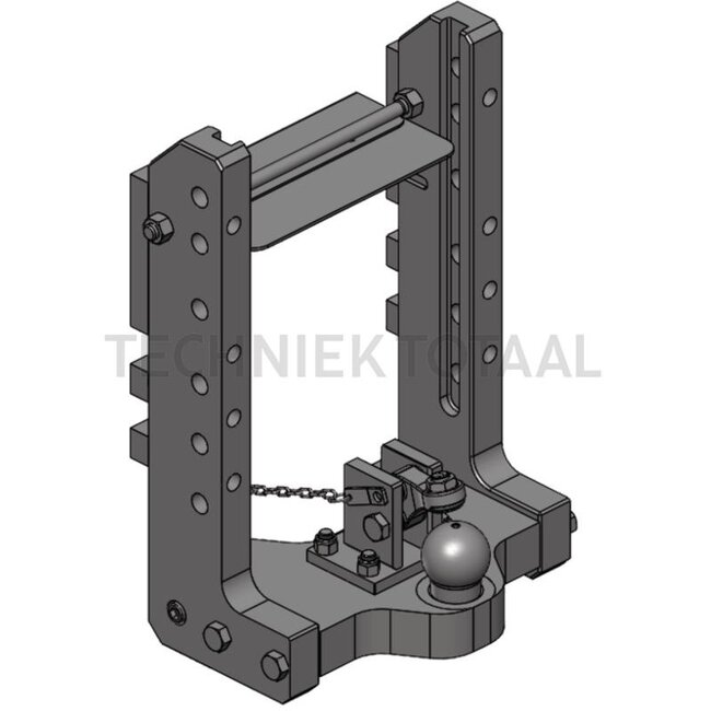 Scharmüller Bearing support K80® HVLB W390 S32 - 77700169811-A17 | suitable for: John Deere | Series: 6R 6230 - 6250 (Tier 4 Final) MY18 | Category: Bearing supports | Version: Standard | Colour: JD green | D-value: 120,2 kN | Guide width: 32 mm | Rail width: 390 mm