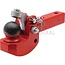 Scharmüller Pick-up hitch insert 80 To fit Dromone pick-up hitch - 77700421102, 0.421.10.2-A20, 00.421.10.2-A20 | suitable for: Claas | Series: Ares 500/600 | Category: Pick-up hitch | Version: ball 80 | Colour: Pöttinger red | Dimensions: shaft height x width: 60 x