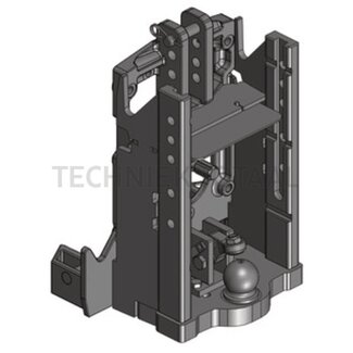 Scharmüller Trekhaakframe 335/22/30, 89,3 kN, 4000 kg Challenger