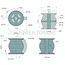 GRANIT Top link ball Cat. 3 | Ø 59 mm - 184870050150
