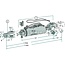 Walterscheid Hydraulische topstang Cat. 4 - 659 / 907 mm