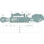 GRANIT Hydraulic top link cat. 2, 580 - 798 mm, stroke 218 mm, Ø 70 mm | 6C20018204
