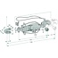 Walterscheid Hydraulischer Oberlenker Kat. 3/2, 512 - 702 mm, Hub 190 mm, Ø 70 mm | 1203020